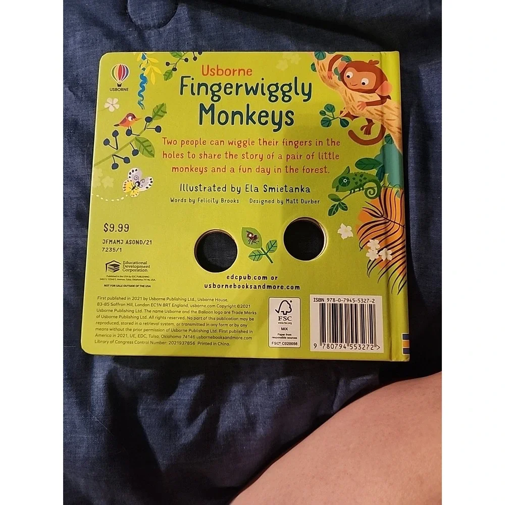 Usborne Fingerwiggly Monkeys